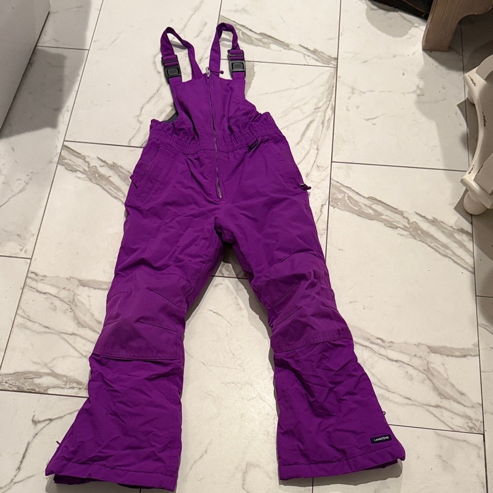 Lands End Purple Ski Pants
